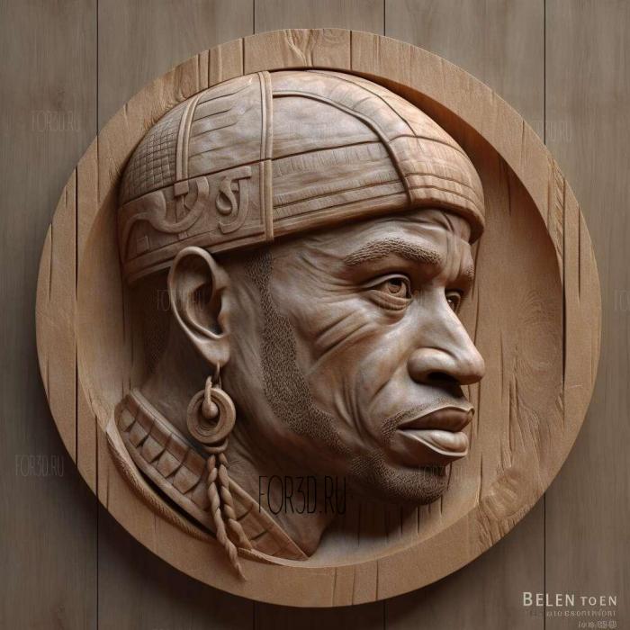 Allen Iveron 3 stl model for CNC